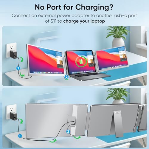 LXU 16" 1200P Laptop Screen Extender Monitor Portable