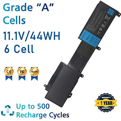 2NJNF Laptop Battery Compatible with Dell Inspiron 14z-5423 15z-5523 Ultrabook Series 8JVDG TPMCF T41M0 11.1V 44WH/3700MAH 6-Cell - color: 2NJNF