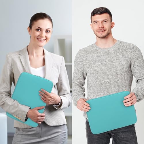 RAINYEAR 13 Inch Laptop Sleeve Case Padded Carrying Bag, Blue | Slim Protective Soft Zipper Computer Cover for 13.3 inch MacBook Air/Pro M1 M2 M3 M4 M5 A3449 A3240 A3113 A2681 A2338 - color: Blue, size: 13"