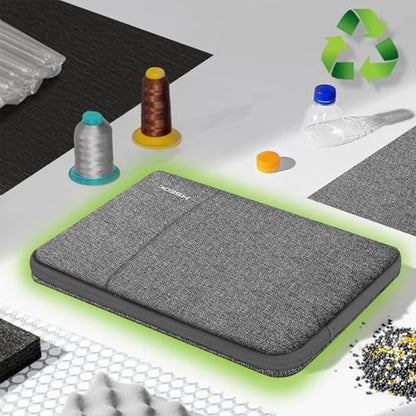 Hseok Laptop Case 13.3 14 inch Sleeve with Additional Case Compatible with MacBook Pro/Neo 14 inch M5/M4/M3/M2/M1 All Model of 13.3 Inch Mac Air/Pro, XPS 13 14 and More 13.3"-14" Notebooks,Dark Gray - color: Dark Gray