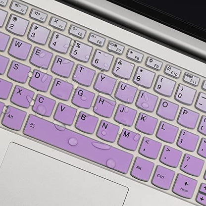 Keyboard Cover for 14" Lenovo Ideapad Silm 7 7i 14, Ideapad Silm 7 7i Pro 14", Lenovo Flex 5 14", Ideapad 5 14", IdeaPad Flex 5 5i 14, ThinkBook 14 14s G2 G3 Keyboard Cover - color: GPurlple