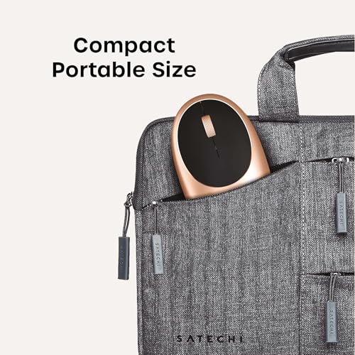 Satechi M1 Wireless Bluetooth Mouse, USB-C Rechargeable, Compact & Portable, for MacBook Air/Pro/Neo, iPad Air/Pro, iPad mini, Mac mini, iMac & Windows - Gold - color: Gold