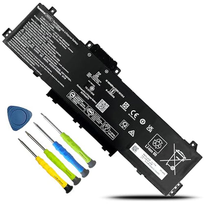 41.04Wh AE03XL N21969-005 Laptop Battery for HP 240 250 G10 14-EP 15 A11U A11UD GF66 11UD GF76 11UE Pulse 240 G10 84K99PA 834B4PA 834B2PA 85A19EA 836J6PA 84L00PA Series N2095-AC1 N20951-CC1 HSTNN-WB0D - size: 7.87*3.74*0.27inch AE03XL