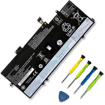 L18C4P71 L18M4P72 L18L4P71 Laptop Battery Replacement for Lenovo ThinkPad X1 Yoga 4th/5th Gen ThinkPad X1 Carbon 7th Carbon 8 Gen 5B10W13932 SB10K97644 SB10K97642 02DL004 02DL005 - size: 11.8*4.4*1.13 inches L18C4P71