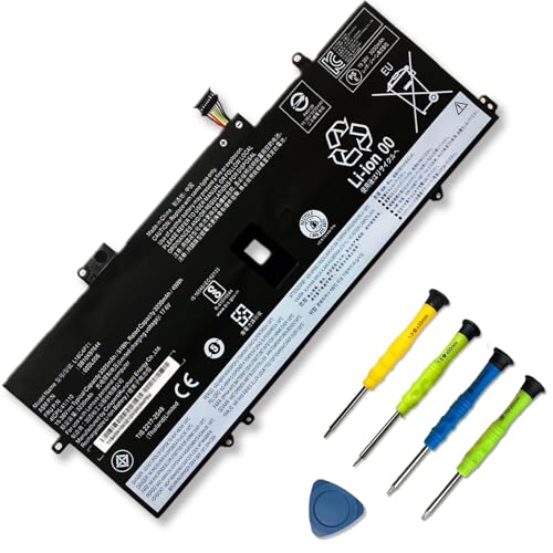L18C4P71 L18L4P71 Battery for Lenovo ThinkPad X1 Yoga 4th/5th Gen | 15.36V 51Wh; Battery Replacement for Lenovo ThinkPad X1 Carbon 7th Carbon 8 Gen; L18M4P72 5B10W13932 SB10K97644 02DL004 - size: 11.8*4.4*1.13 inches L18C4P71