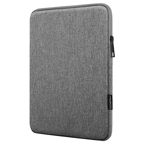 MoKo 7-8 Inch Tablet Sleeve Bag, Polyester Pouch Cover Case Slim Design | Fits iPad Mini (A17 Pro) 8.3" 2024, iPad Mini 6/5/4/3/2/1, Samsung Galaxy Tab S2 8.0, Tab A 8.0, ZenPad Z8s 7.9, Light Gray - color: Light Gray, size: 7-8 inch