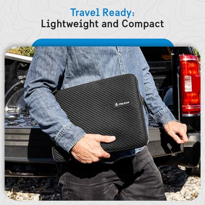 Pelican Traveler Laptop Bag/Case with Padded Exterior (16 Inch) - Black | Lightweight, Compact, Weather Resistant, and Heavy Duty Laptop Sleeve for All Laptops from 14 to 16 inches - MacBook Pro/Air - size: 16 Inch - Traveler Series