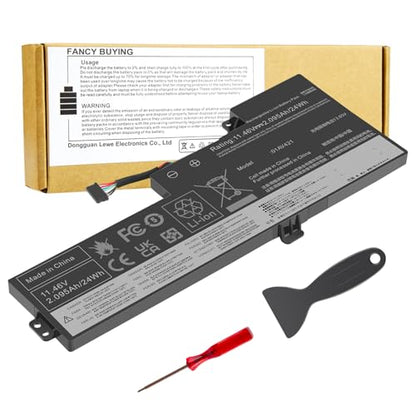 Fancy Buying 01AV421 01AV419 01AV420 01AV489 Laptop Battery Compatible with Lenovo ThinkPad T470 T480 T580 A475 A485 TP25 Series SB10K97577 SB10K97576 SB10K97578 - size: 7.05*2.72*0.24inch 01AV421