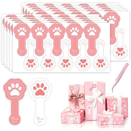for iPad Case with 10 Sets of 100 Pcs Cute DIY Vinyl Laptop Stickers Tweezers Decals, Waterproof Aesthetic Stickers Suitable for Phone, Water Bottles, Cups, Suitcases, Anywhere-Cat Paw - color: Cat Paw