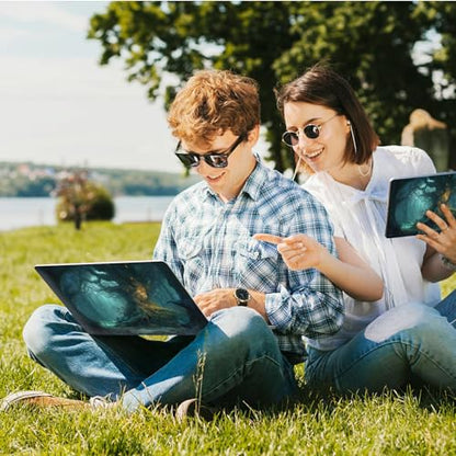 Universal Laptop Skin Sticker with 2 Wrist Pad Skins, Waterproof Scratch Resistant Vinyl Laptop Cover Decal, Cut to Fit for 11–15.6 Inch MacBook HP Dell Lenovo, Fantasy Forest - color: Fantasy Forest