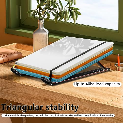 Laptop Stand, Computer Tablet Stand, Adjustable Aluminum Foldable Portable Laptop Holder Riser, Compatible with MacBook Air Pro, Lenovo, HP, Dell, More 10-15.6” Laptops and Tablets (Black) - color: D102 Black