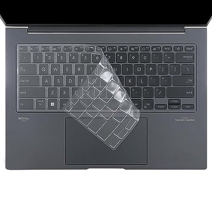 MUBUY Keyboard Cover Skin for ASUS Zenbook 14 OLED UX3405 & ZenBook Flip 14 UP3404，ZenBook 14X UX3404，ZenBook Pro UX6404, ZenBook UM3406 14 inch Laptop US Keyboard Cover-TPU - color: TPU