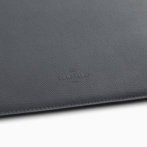 Comfyable Laptop Sleeve 13 Inch Precisely Compatible with MacBook Air M5 2026 & MacBook Pro/Neo A18, Genuine Leather Cover Case, Dark Gray - color: Dark Gray, size: For 13" MacBook Pro & Air & Neo