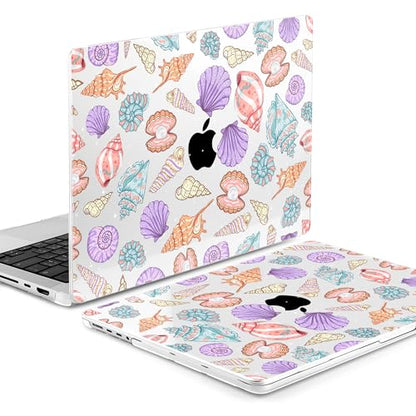 TWOLSKOO Compatible with MacBook Pro 14 inch Case M5 2026 2025-2021 Release M4 M3 M2 M1 Pro/Max Chip, Plastic Hard Shell & Keyboard Cover & USB C to USB Adapter & Screen Film, Colorful Shells - color: Colorful Shells