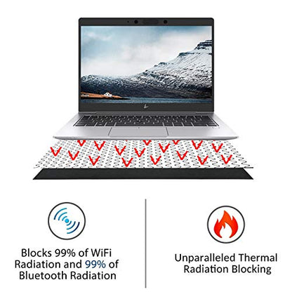 Laptop Pad Protection, Laptop Pad E/M*F, Protect & Heat Shield Protection Suitable for Ipad/Cell Phones Laptops, Tablets, Notebooks Laptop Pad (12"-7.8") - size: 12"-7.8"