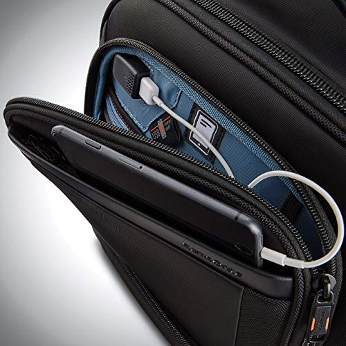 Samsonite Pro Slim Backpack, Shaded Grey/Black, One Size - color: Shaded Grey/Black