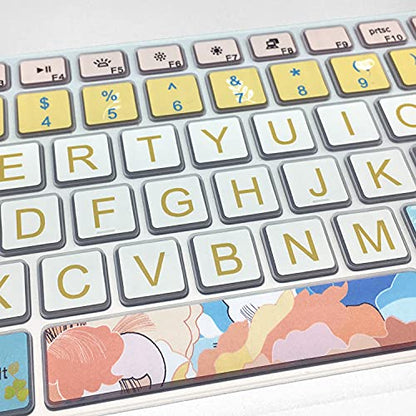 Keyboard Cover for 2021 2020 2019 Dell Inspiron 15 5501 5502 5505 5508 5584 5590 5593 5598 15.6" & Inspiron 15 7000 7590 7591 7501 7506 7706 7790, Vostro 7590 5590 7500, Litter Flowers - color: Litter Flowers