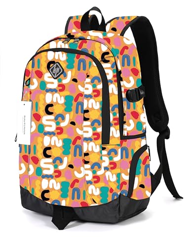 rickyh style School Backpack Travel Bag for Men Women Lightweight College BackPack Kids - color: 09zm