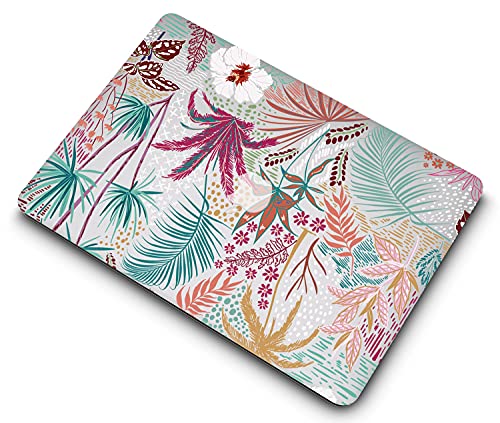Hard Cover Compatible with MacBook Air 11 inch Case 2015 2014 2013 2012 2011 2010 Realease Model A1465 A1370, Color Printing Matt Plastic Hard Protective Shell Cover Case - Palm Leaf - color: 1033 Palm leaf, size: Air 11" 2010-2015(A1370/A1465)
