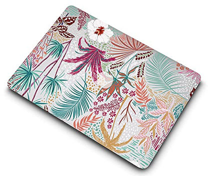 Hard Cover Compatible with MacBook Air 11 inch Case 2015 2014 2013 2012 2011 2010 Realease Model A1465 A1370, Color Printing Matt Plastic Hard Protective Shell Cover Case - Palm Leaf - color: 1033 Palm leaf, size: Air 11" 2010-2015(A1370/A1465)