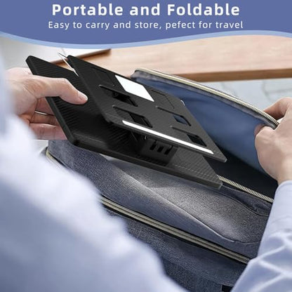 for Samsung Galaxy Z Fold 7 6 5 4 / Z Trifold Stand and Keyboard Mouse 4 in 1 Set, Portable Bluetooth Keyboard Plus Foldable Adjustable Tablet Stand Holder for 4.7" to 13" Tablets Smartphones