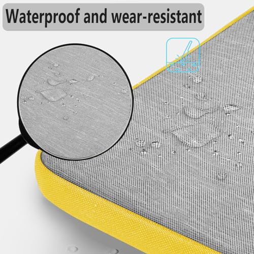Hseok Laptop Shoulder Bag 13 13.3 14 Inch Case Compatible with MacBook Pro/Neo 14" M5/M4/M3/M2/M1,Mac Air/pro/Neo 13" and Most 13 13.3 14 Notebooks,Spill-Resistant Briefcase,LT Gray & LT Yellow - color: Light Gray & Light Yellow, size: 13-13.5 inch