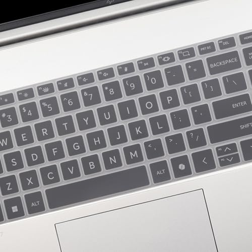 Keyboard Cover for 2026 2025 HP OmniBook 7 16-az 16-ay Series 16-az0097nr 16-ay0087nr 16", HP OmniBook 7 17.3” 17-dc Series 17-dc0097nr Keyboard Cover Protector(Not fit Omnibook X 17-dd 17t-dd)-Clear