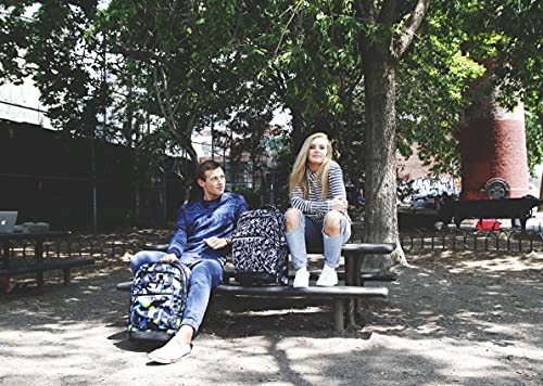 J World Sundance Laptop Rolling Backpack for Girls Boys. Roller Bookbag with Wheels, 20 Inch, Houndstooth - color: Houndstooth Black