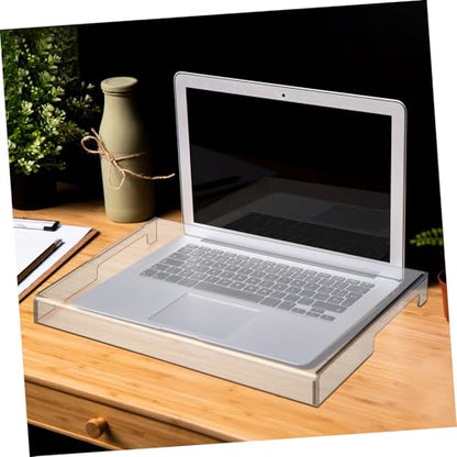 DOITOOL Clear Acrylic Keyboard Cover Protector Anti-Cat, 15.6 in Laptop Keyboard Dust Cover Computer Transparent Mechanical Laptop Protector Case, 15.7x10.4x1.6in - size: 40.00X26.50X4.00CM