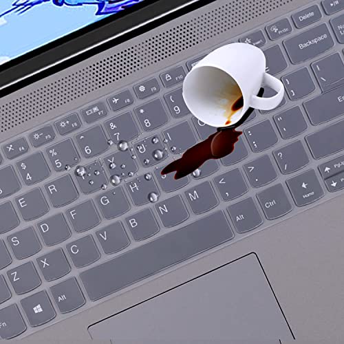 Keyboard Cover for Lenovo Yoga 7 7i 16", IdeaPad 1 1i 15.6",IdeaPad 3 5/IdeaPad 3i 5i 15.6 2026-2023, Ideapad Flex 5 5i 16",Ideapad Flex 5 15.6, Yoga Slim 7 15, Ideapad 7i 15.6,IdeaPad Slim 7 15.6 - color: Clear