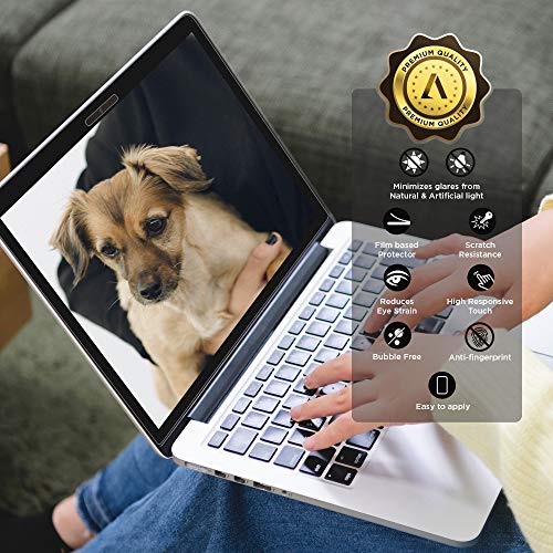 Matte Anti Glare Screen Protector for ASUS ZenBook Flip 15 [Q538EI, Q538EI-202.BL] 15.6 inch Touch Screen Laptop [2 PACK]