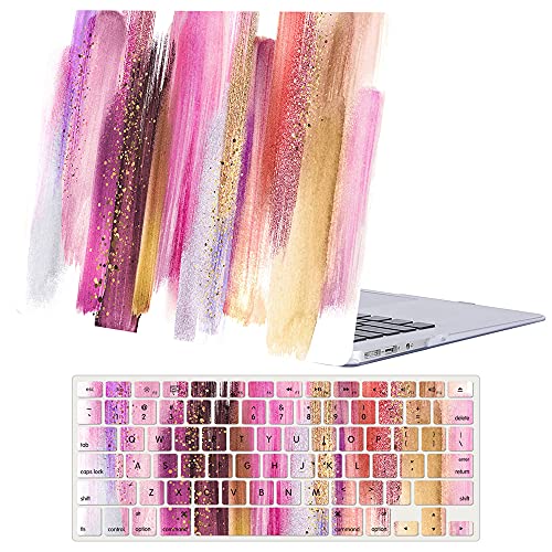Laptop Case Compatible with MacBook Pro 13 inch with CD-ROM Model: A1278(Old Version 2012/2011/2010/2009/2008), Protective Plastic Hard Shell Case Cover & Keyboard Skin - Colored Graffiti - color: Colored Graffiti, size: A1278(Pro 13 w/CD-ROM 2008-2012)