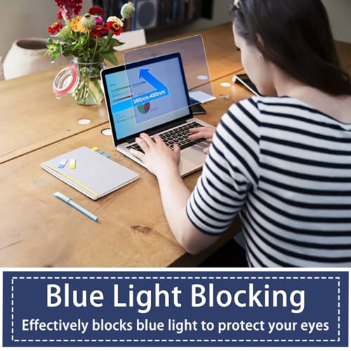 Anti Blue Light Screen Protector for 12 Inch 3:2 Aspect Ratio Screen HP/Dell/Sony/Samsung/Lenovo/Acer/MSI/Razer Blade/LG Gram, Anti Glare and Eye Protection (10 x 6 11/16 Inch) - size: 12 Inch 3:2