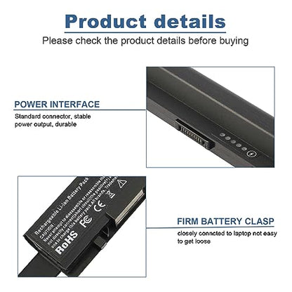 TREE.NB New 9 Cell 7800mAh Laptop Battery for Dell Studio 1735 1736 1737 KM973 RM791 US - size: Black