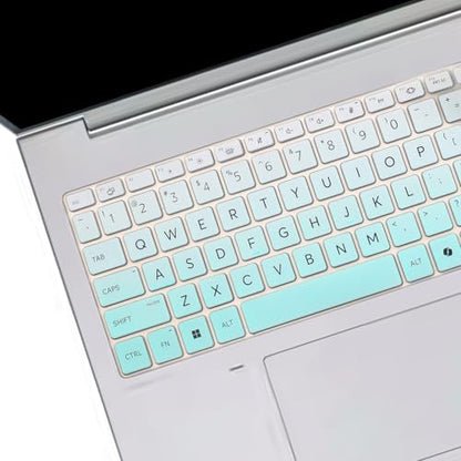 Keyboard Cover for 2025 2024 HP ProBook 460 465 G11 16", HP EliteBook 660 665 G11 16"/EliteBook 460 465G11 16 inch Laptop Accessories Protective Keyboard Cover Skin US Layout-OmbreMint - color: OmbreMint