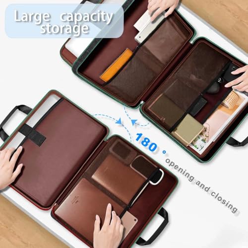 Slim Expandable Laptop Case 15.6 Inch Sleeve Upgraded Protective Durable Recycled Carrying Case Compatible with MacBook 15" & 16" and Most 15" 15.6" 16" Notebook,BK01GR01 - color: Bk01gr01, size: 15.6"