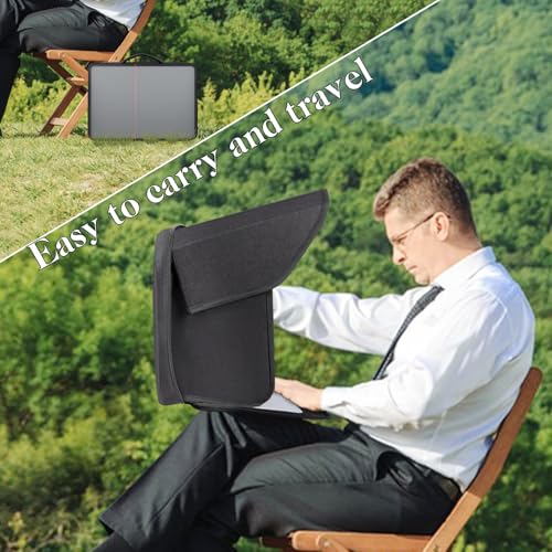 Portable Laptop Sun Shade Foldable Laptop Privacy Shield Blocks Sunlight Working Outside,Computer Anti Glare Shield Privacy Hood Case Fits for 15-16 inch(Patent Pending) - size: 15-16 inch