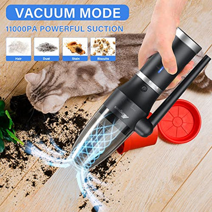 3 in1 Compressed Air Duster & Vacuum, Air Blower, Vacuum Cleaner for pc