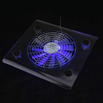 FOSA Cooling Pad for //Laptop, Ultra Quiet Cooler Stand with LED RGB Lights, Light Weight Gaming Cooling Stand Cooling Base for , , Notebook