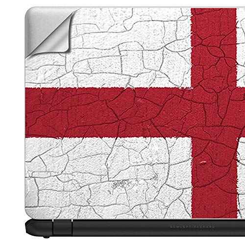 Flags | Custom Fit Made to Order Laptop Notebook Skin Vinyl Sticker Cover Decal Fits 13.3" 14" 15.6" 16" HP Lenovo Apple Mac Dell Compaq Acer Flag England Grunge Distressed Country - color: Style 13