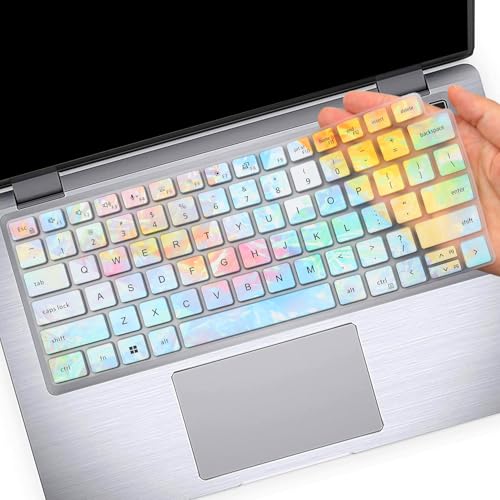 Keyboard Cover Skin for Dell Latitude 7650 7640 7520 9510 9520 9420 9430 14" 15.6" 16", Latitude 14" 7450 7440 7430 7420 7410, Latitude 3440 5440 5430 5431 5420 14" Keyboard Protective Cover - color: colors