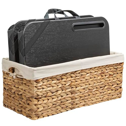 LAPGEAR Designer Lap Desk – Gray Argyle, 2-Pack with Storage Basket - color: Gray Argyle, size: 2-Pack Lap Desks + Basket