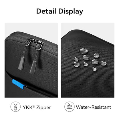 Omnpak Laptop Sleeve for 13" MacBook Air/Pro M5-M1 & Neo A18 Pro | Shockproof Protective Case with Accessory Pocket and YKK Ziper,Water-Resistant, 360° Shockproof Cover - size: 13-inch for MacBook Neo/Air/Pro