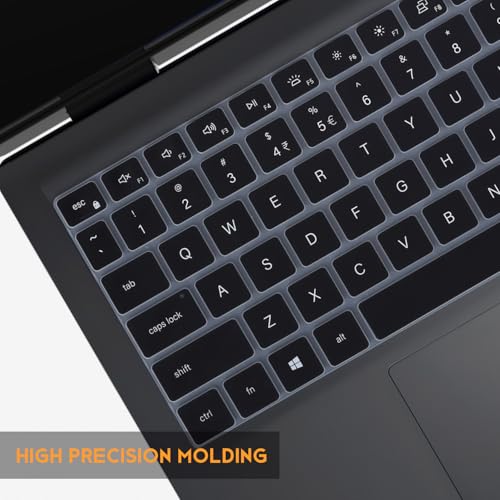 Keyboard Cover for 2026 2025 Dell 15 Laptop DC15250 DC15255 15.6, Dell Inspiron 15 3510 3511 3515 3520 3525 3530 3535 5510 5515 5518 15.6", Inspiron 16 5640 5645, 15.6 Dell Latitude 3520 Skin -Black - color: Black