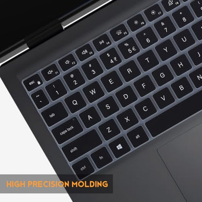 Keyboard Cover for 2026 2025 Dell 15 Laptop DC15250 DC15255 15.6, Dell Inspiron 15 3510 3511 3515 3520 3525 3530 3535 5510 5515 5518 15.6", Inspiron 16 5640 5645, 15.6 Dell Latitude 3520 Skin -Black - color: Black