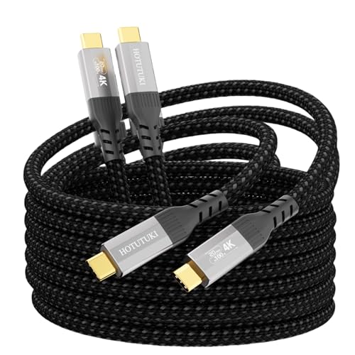 2-Pack 10FT USB-c Cables,20Gbps Data Charging Cable,100W USB 3.2 Gen 2 High Speed, 4K Video Monitor Cord, USBC Display Cable for Type-C Devices,USB c Cord Compatible with Thunderbolt 4/3 - size: 10FT+10FT