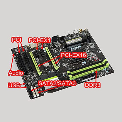 20 PCS Motherboard Port Anti-dust Plugs Covers Stoppers for Ports on Motherboard - size: Mother Board