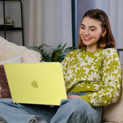 B BELK for MacBook Neo Case 13 inch 2026 | (A18 Pro, Model A3404) | 1:1 Precision Fit | Official Citrus Clear | Matte Hard Shell Case | Scratch & Fingerprint Resistant for MacBook Neo 13 inch Case - color: Citrus Clear