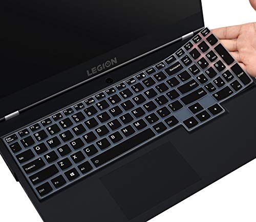 Keyboard Cover for Lenovo Legion Pro 5 5i 7 7i (Gen 8/9) 16" / Legion Pro 9i Gen 9 16/Legion 9 16IRX9/Legion Slim 7 7i(Gen9/Gen 8/7/6) 15.6, Legion 5 5i 5p 5pi 7i 15.6 17.3 / LOQ 15.6" 16"-Black - color: Black