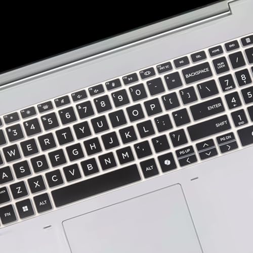 Keyboard Cover for 2026 2025 2024 HP ProBook 460 465 G11 16", HP EliteBook 660 665 G11 16 inch Laptop Accessories Protective Keyboard Cover Skin US Layout -Black - color: Black